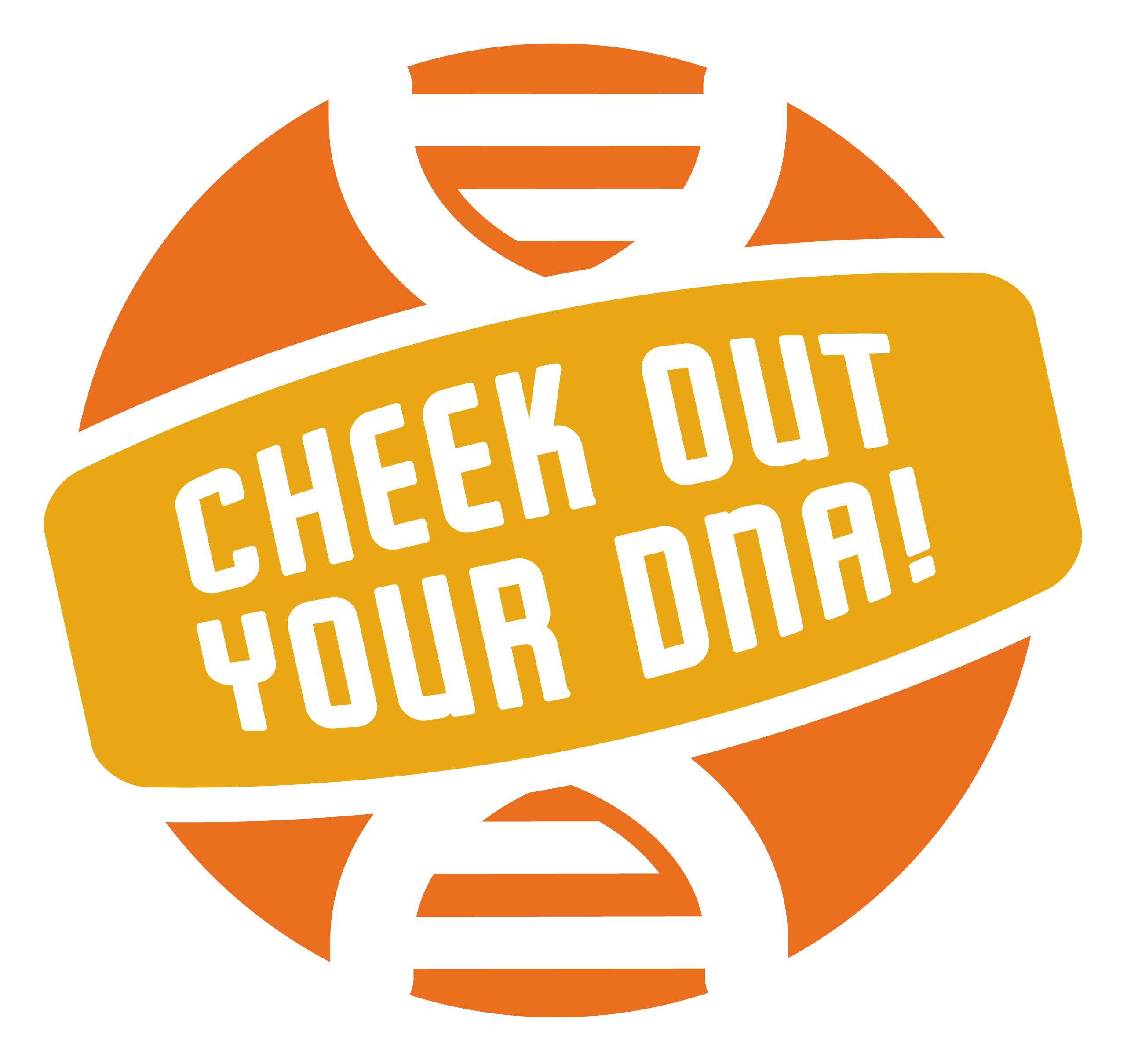 orange dna experiment logo