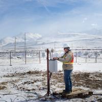 research engineer at weather station