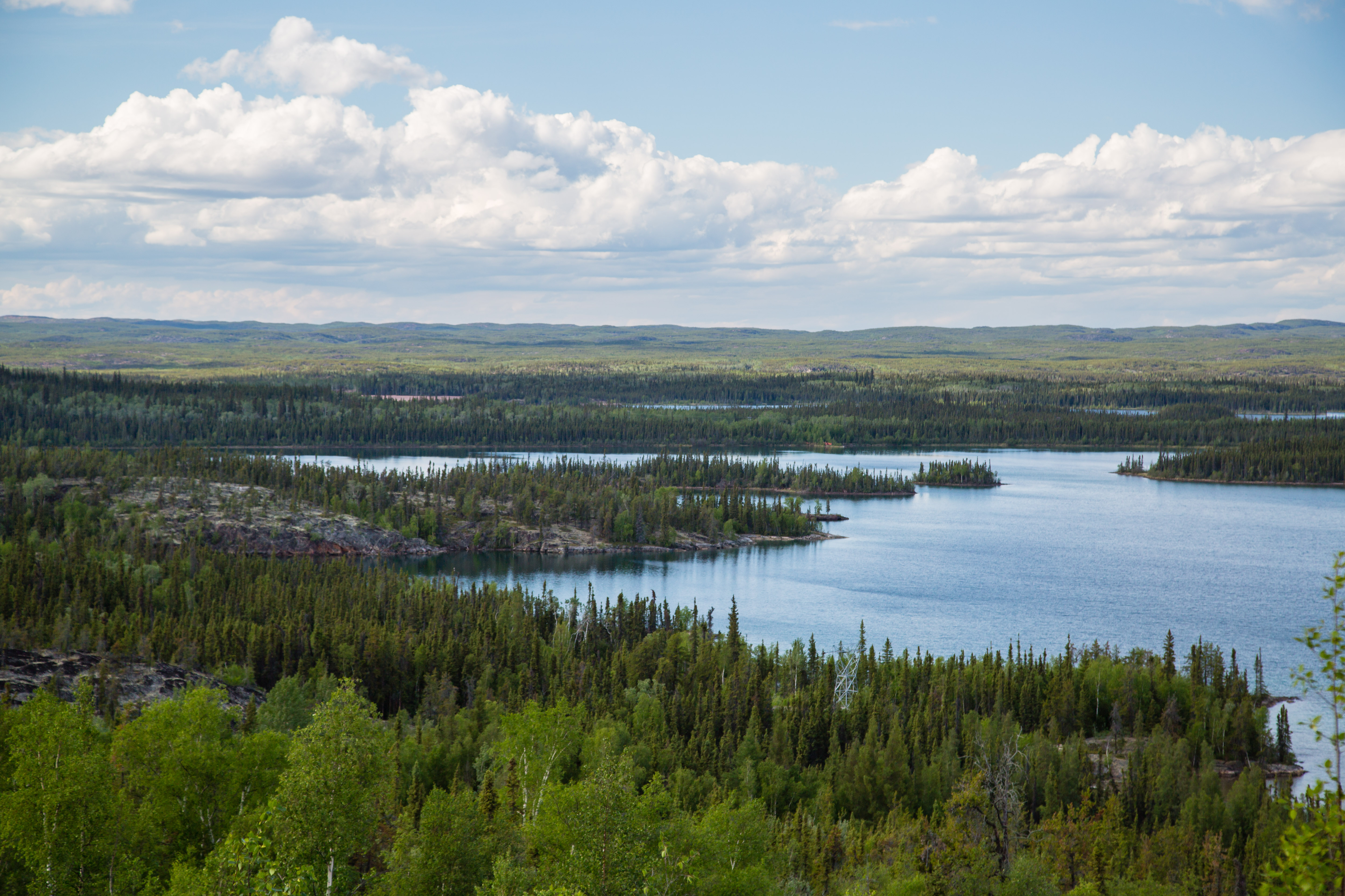 View of Saskatchewan landscape near the Lorado site.