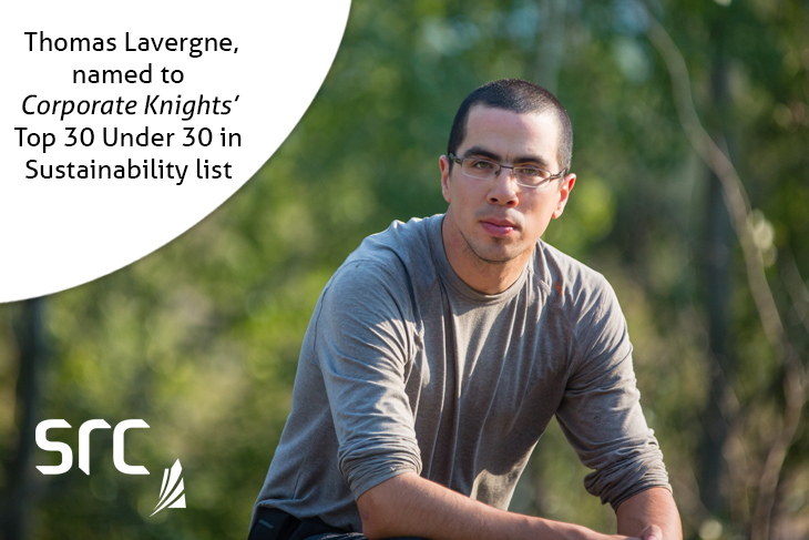 src employee thomas lavergne named to corporate knights top 30 under 30