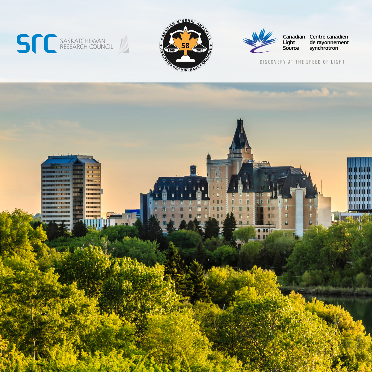 CMA conference with picture of saskatoon