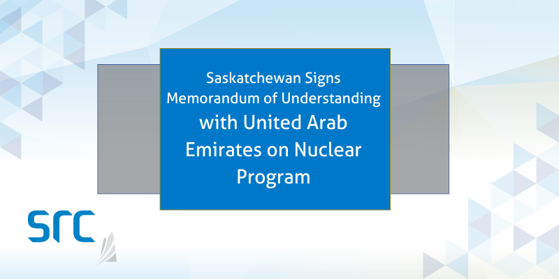 graphic with soft geometric patterns and name of news release