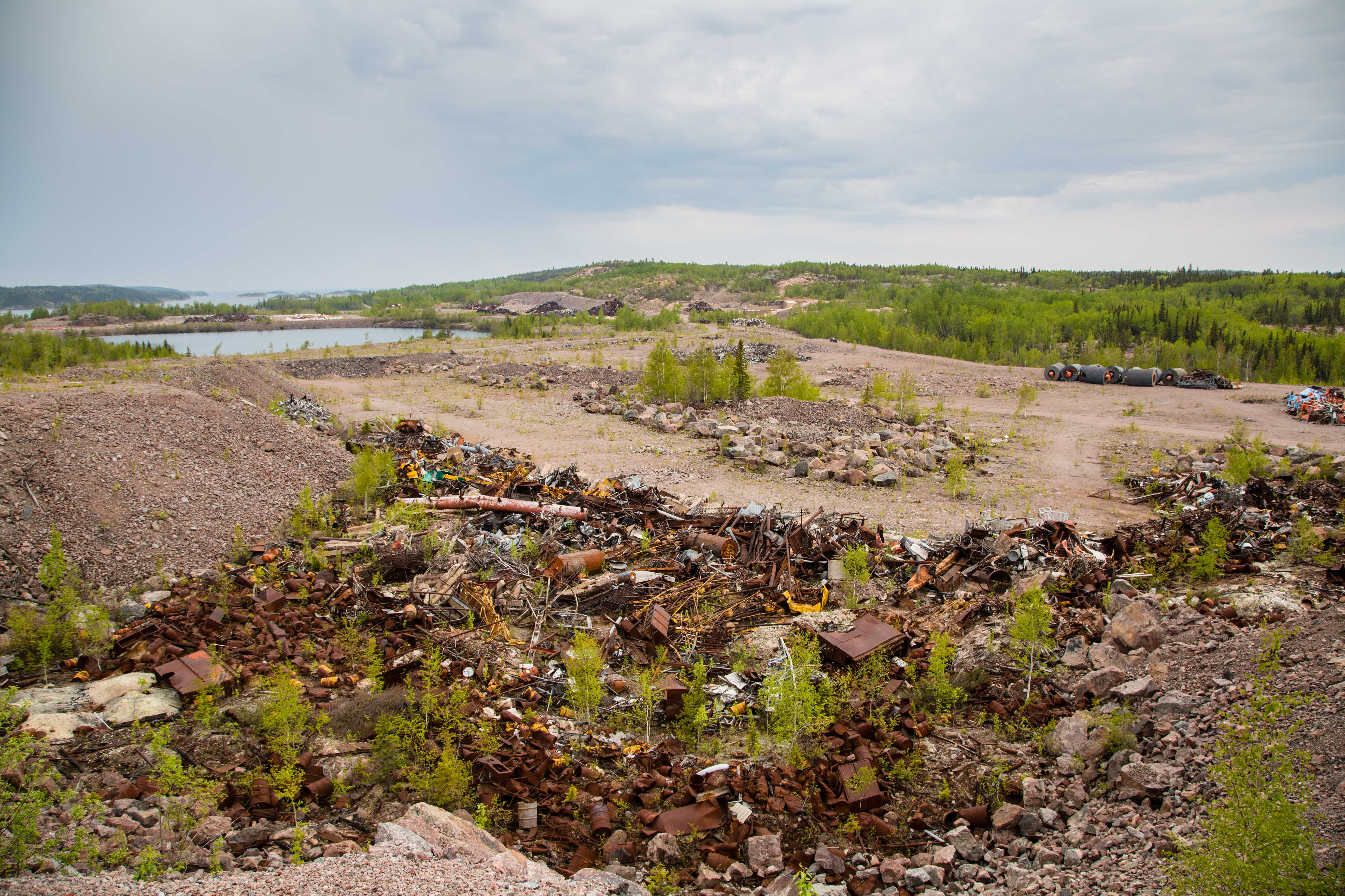 Gunnar mine site