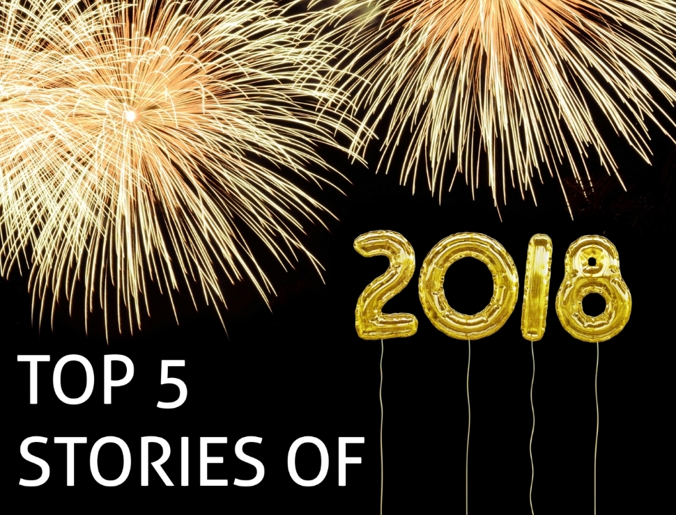 top 5 stories of 2018 in science and tech at src with fireworks