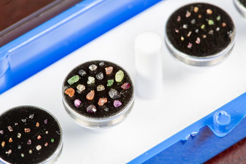 an example of indicator minerals in kimberlit