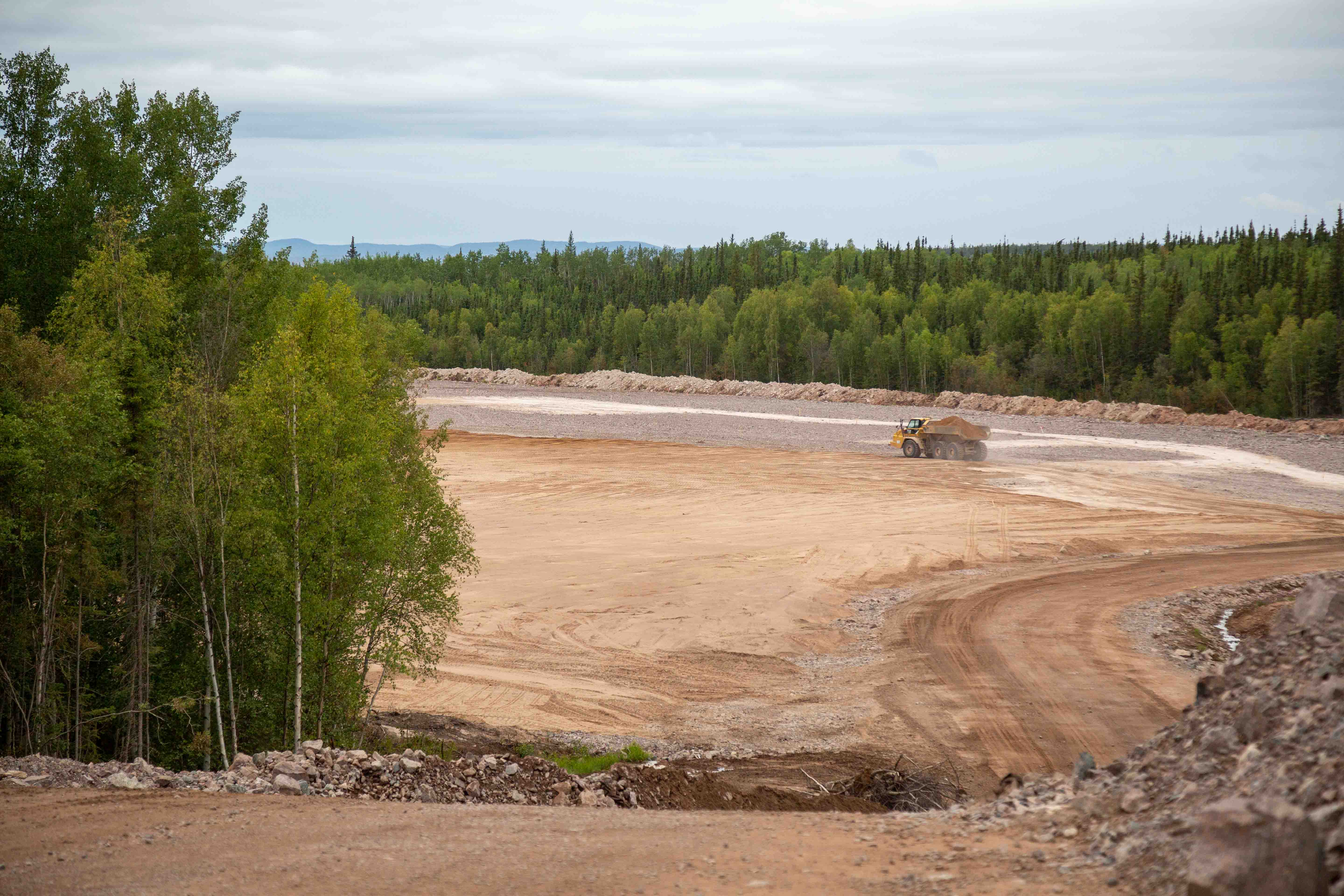 Remediation work in 2019 at Gunnar Central Tailings