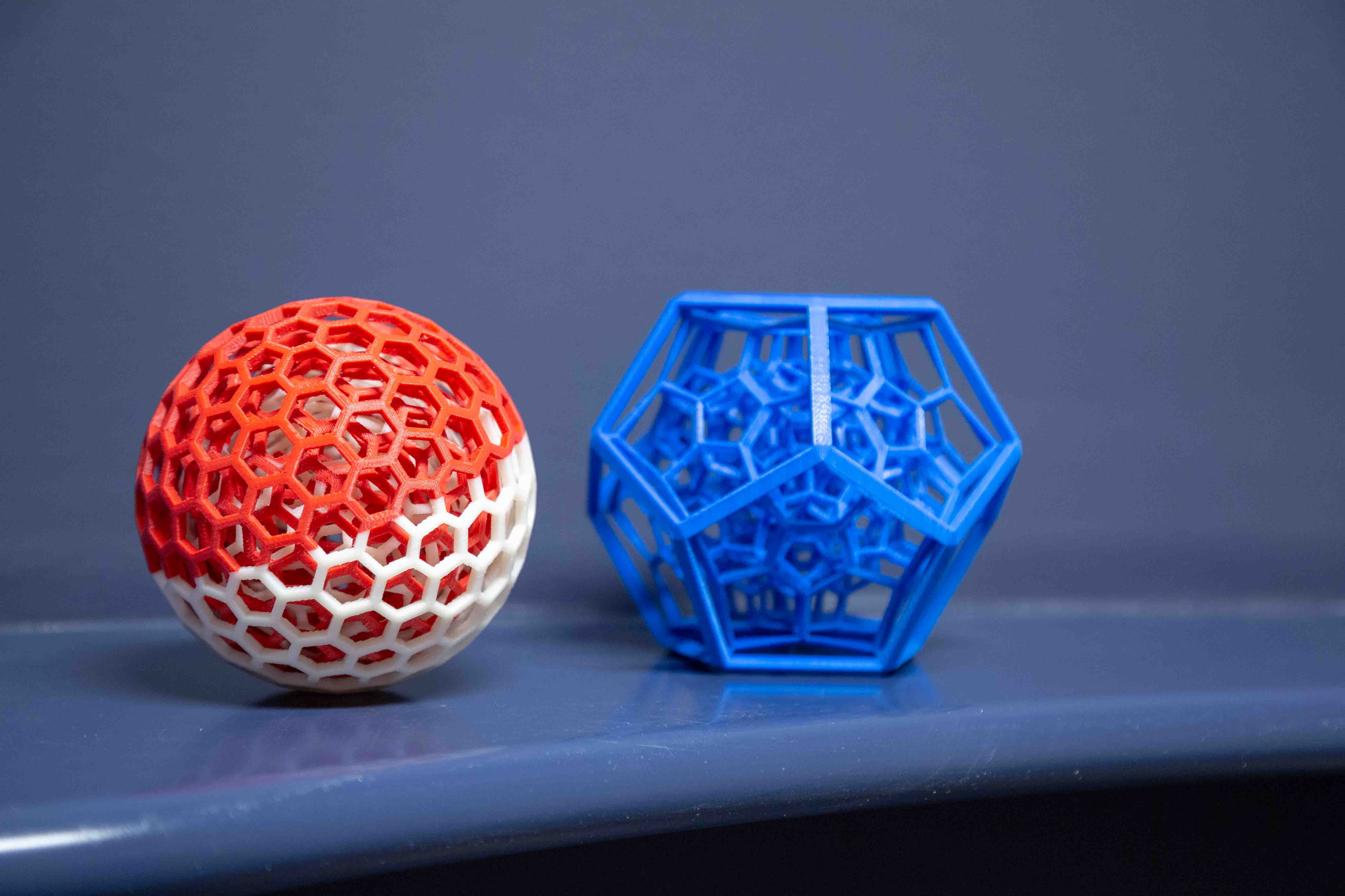 Additive manufacturing techniques are capable of producing complex, organic designs.