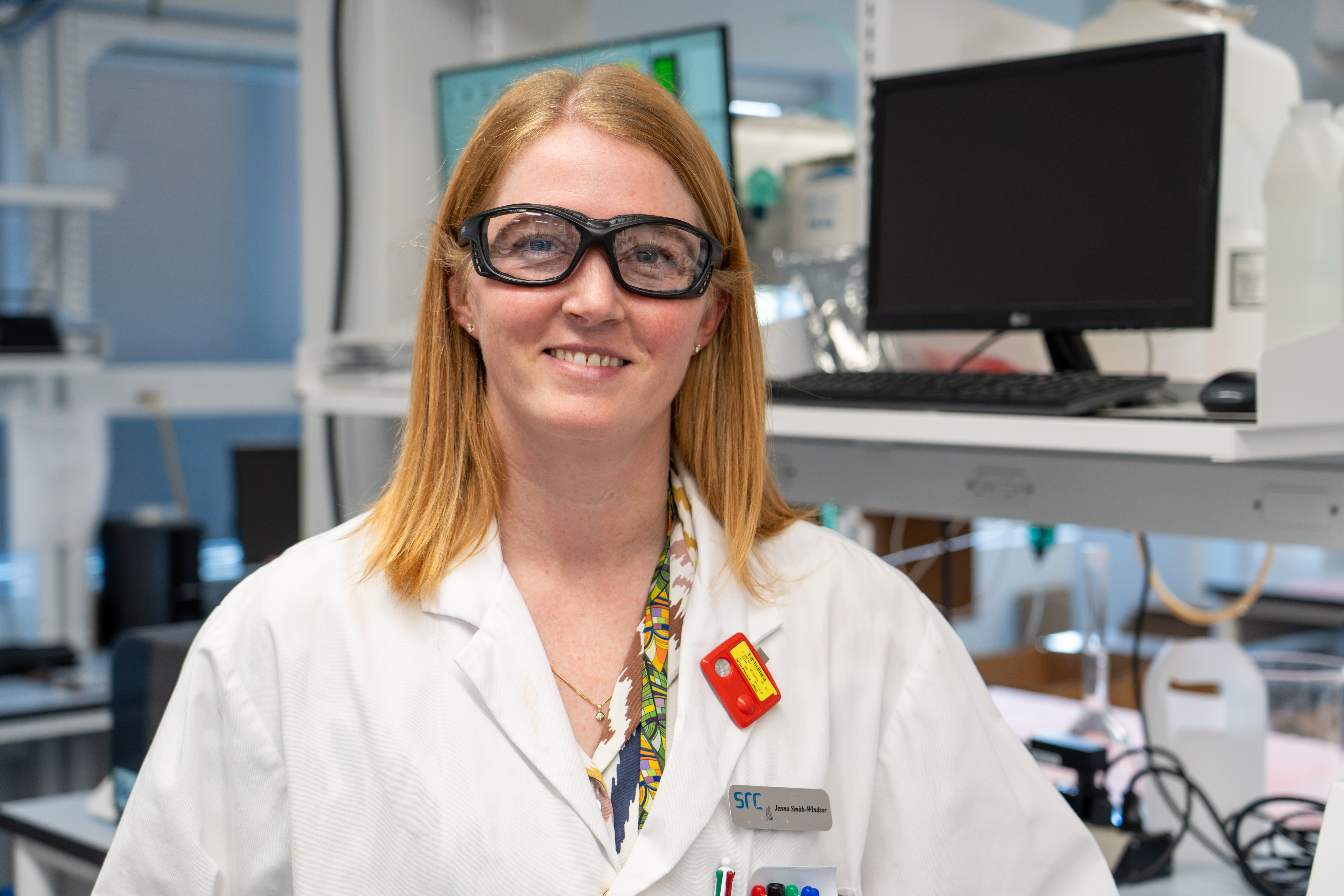 Jenna is the supervisor of SRC’s Radiochemistry lab and her team analyzes thousands of radon tests each year