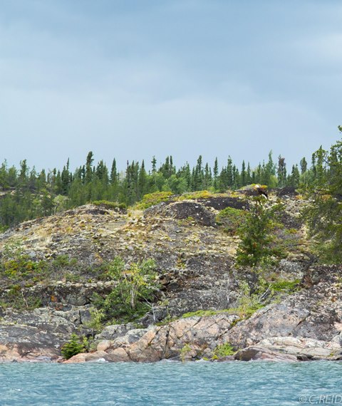 view of rocky shoreline