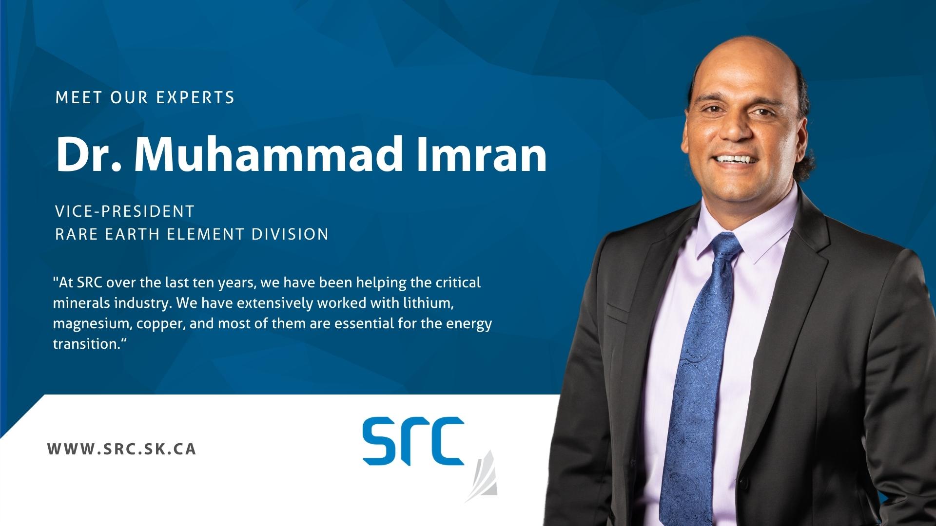 muhammad imran src vice president rare earth elements