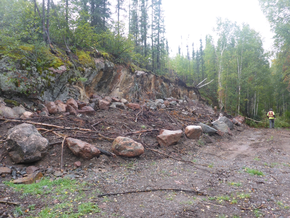 src boulder closure at an abandoned mine site