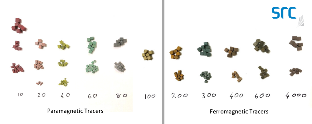 examples of magnetic tracers used at src