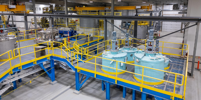 src's rare earth processing facility