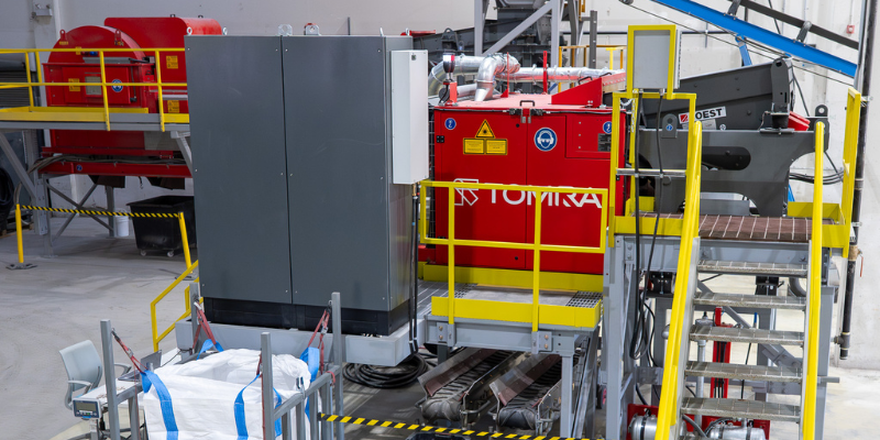 full-scale laser sorter at SRC