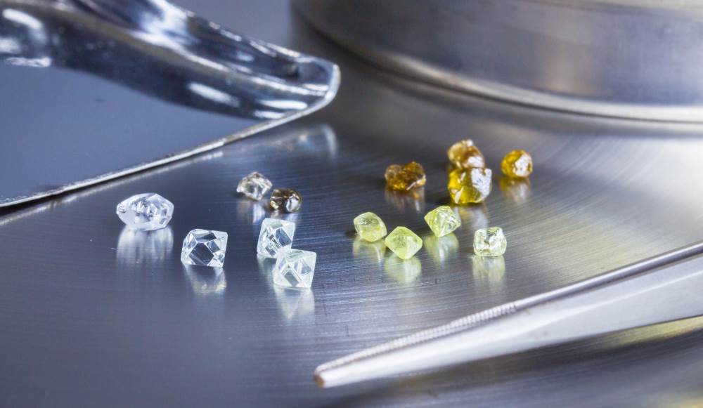 colourful diamonds at src lab