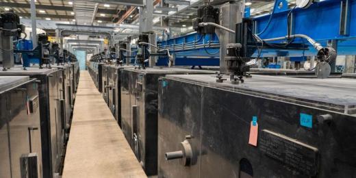 SRC's proprietary SX cells at its Rare Earth Processing Facility
