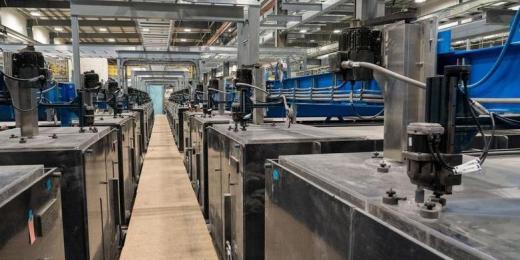 SRC's proprietary SX cells at its Rare Earth Processing Facility