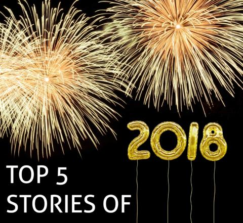Top 5 Stories of 2018 in science and tech at SRC with fireworks