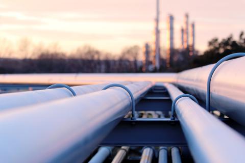 src history of pipelines showing four pipelines against a setting sun