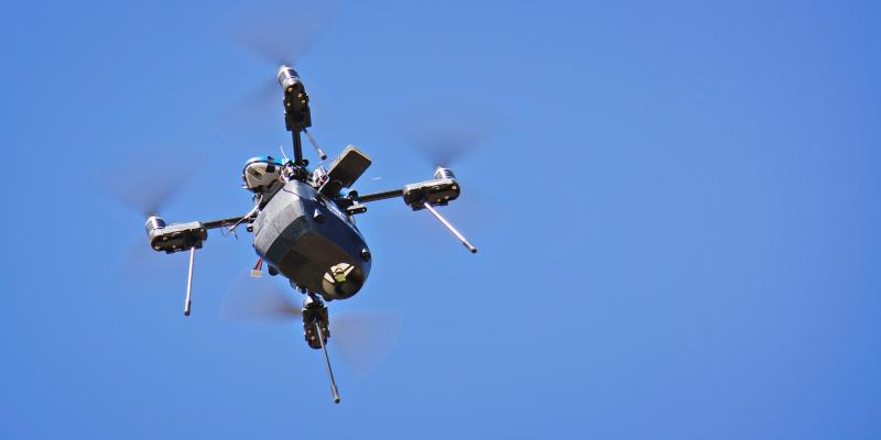 src uav used to detect methane gas