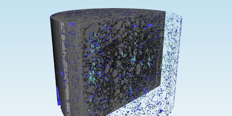 src core porosity