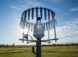 wind speed instrument at src's climate reference station